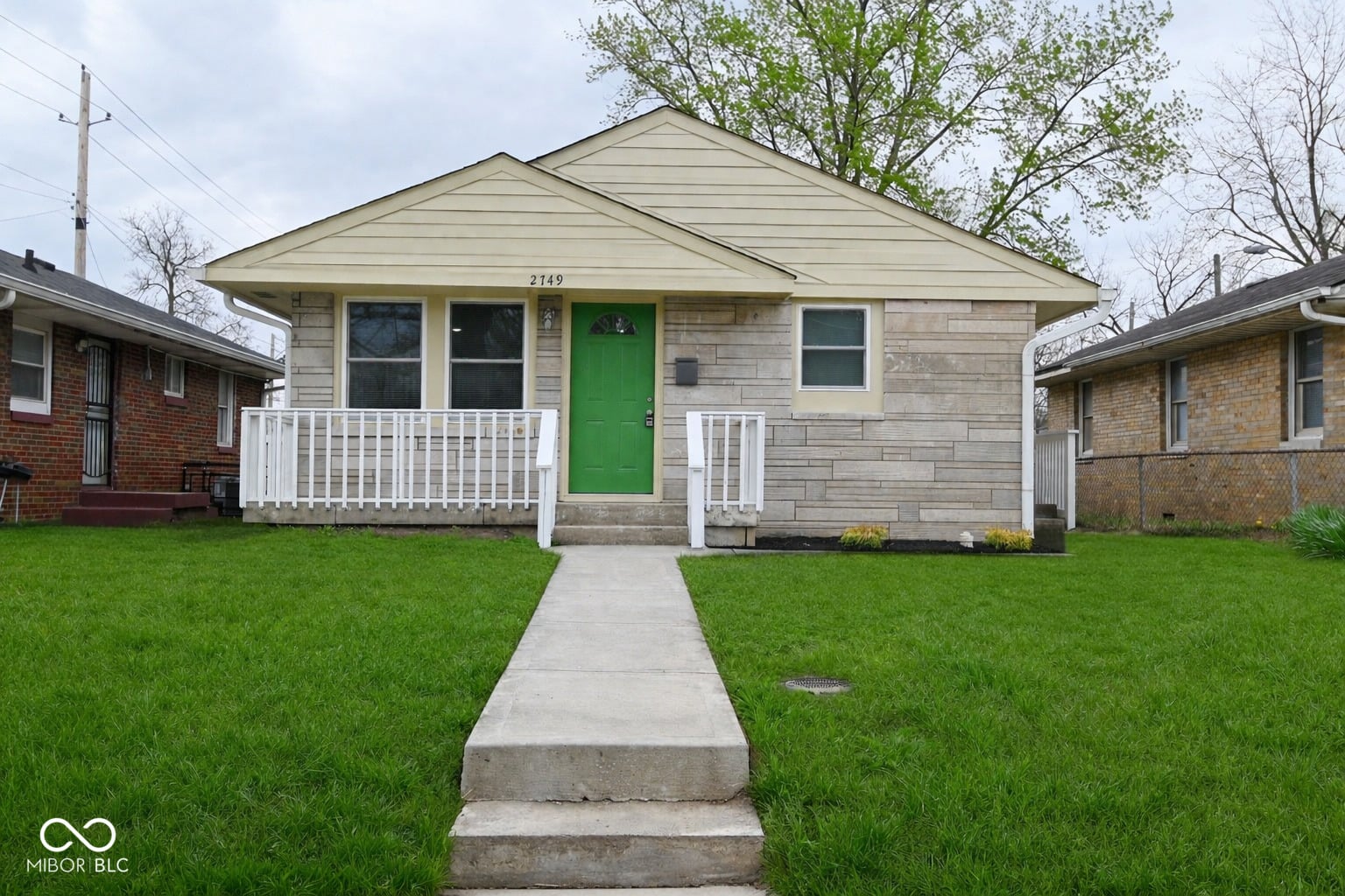 Front exterior at 2749 Station Street, Indianapolis, IN