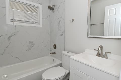 Bathroom at 2749 Station Street, Indianapolis, IN
