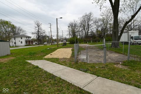 Yard at 2749 Station Street, Indianapolis, IN