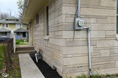Side exterior at 2749 Station Street, Indianapolis, IN