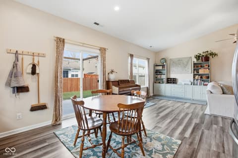 Dining room at 3215 Benair Drive, Kokomo, IN