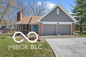 Front exterior at 11336 Bloomfield Court, Indianapolis, IN