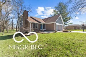 Front exterior at 11336 Bloomfield Court, Indianapolis, IN
