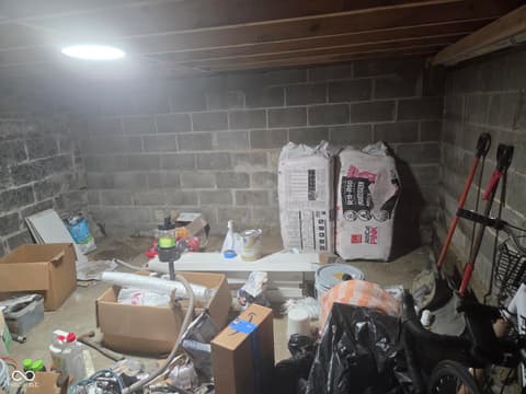Basement at 1335 Union Street, Indianapolis, IN