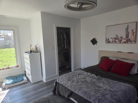 Bedroom at 1335 Union Street, Indianapolis, IN