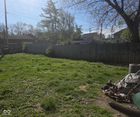 Yard at 1335 Union Street, Indianapolis, IN