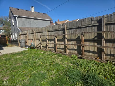 Yard at 1335 Union Street, Indianapolis, IN