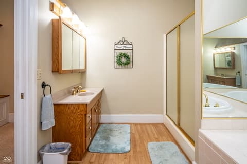 Primary bathroom at 3151 E 150 S, Franklin, IN