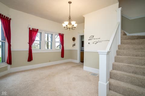 Dining room at 3151 E 150 S, Franklin, IN