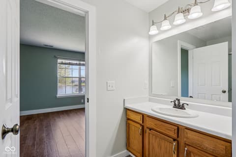 Bathroom at 707 Springwater Road, Kokomo, IN