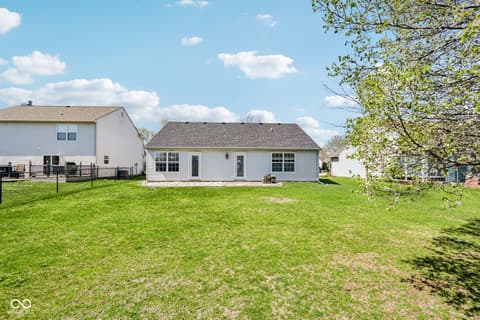 Backyard at 707 Springwater Road, Kokomo, IN