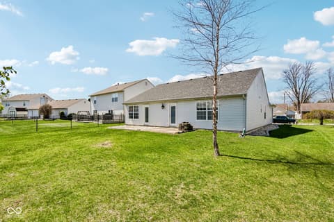 Backyard at 707 Springwater Road, Kokomo, IN