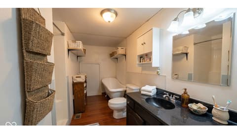 Bathroom at 9861 N 490 E, Demotte, IN