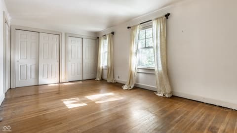 Primary bedroom at 5234 N Washington Boulevard, Indianapolis, IN