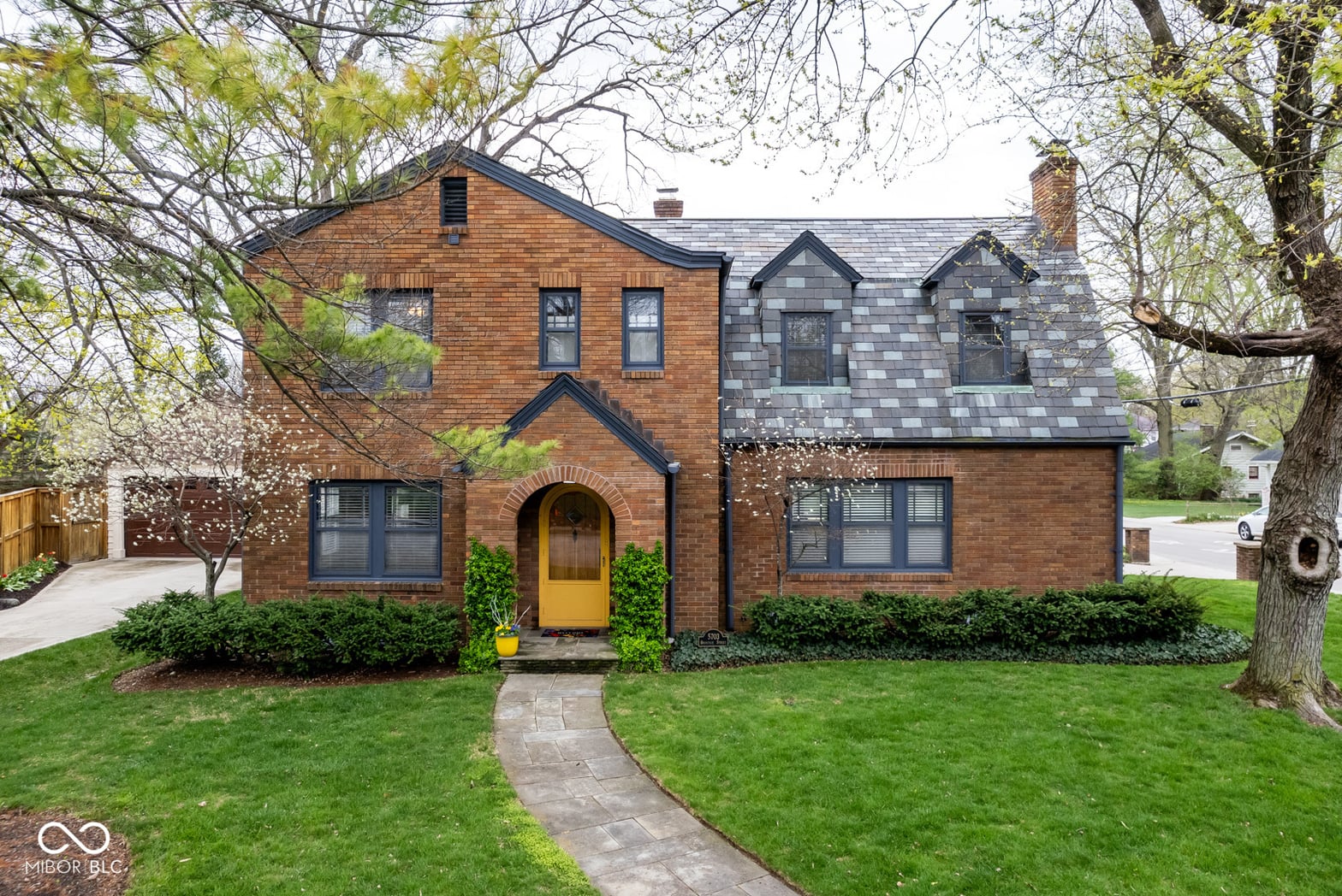Front exterior at 5703 Broadway Street, Indianapolis, IN