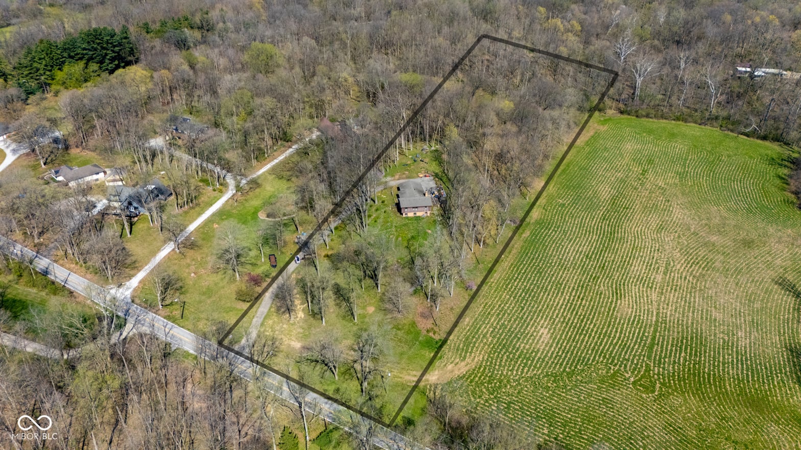 Aerial view at 7740 W 88th Street, Indianapolis, IN