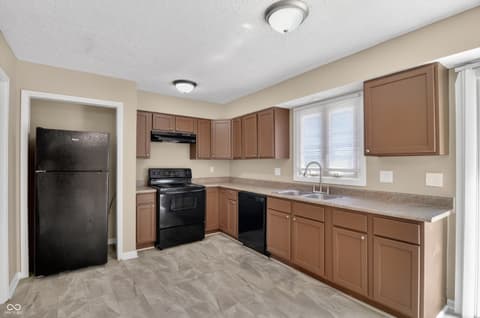 Kitchen at 607 Rahkewood Drive, Indianapolis, IN