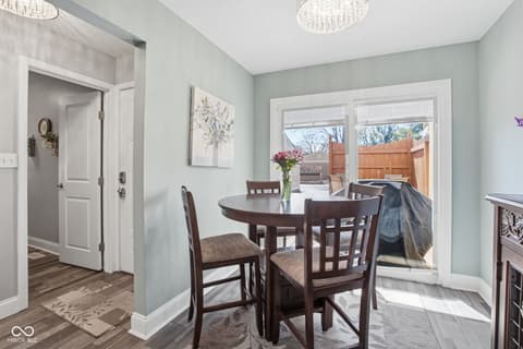 Dining room at 5158 Coppertree Lane, Avon, IN