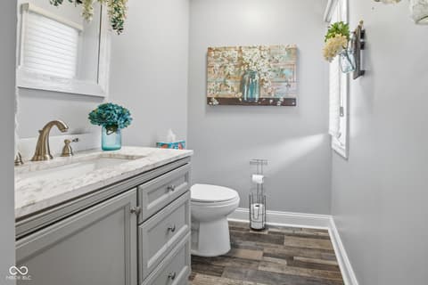Bathroom at 5158 Coppertree Lane, Avon, IN