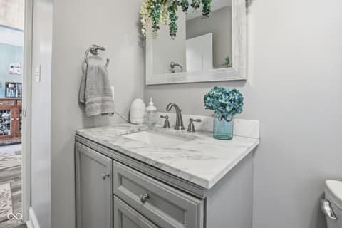 Bathroom at 5158 Coppertree Lane, Avon, IN