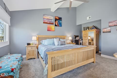 Bedroom at 5158 Coppertree Lane, Avon, IN