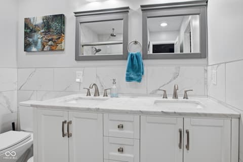 Bathroom at 5158 Coppertree Lane, Avon, IN