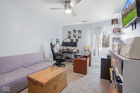 Home office at 5158 Coppertree Lane, Avon, IN