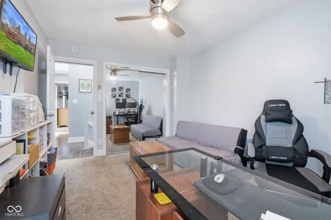 Home office at 5158 Coppertree Lane, Avon, IN
