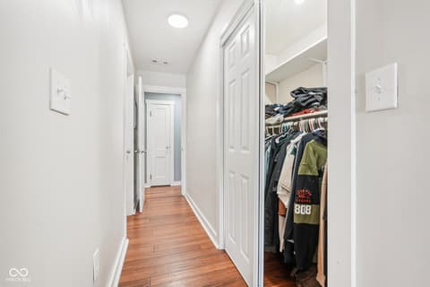 Hallway at 1018 Albany Street, Indianapolis, IN