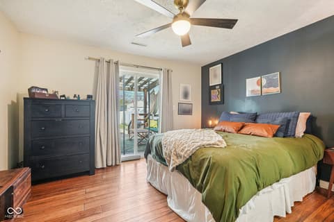 Primary bedroom at 1018 Albany Street, Indianapolis, IN