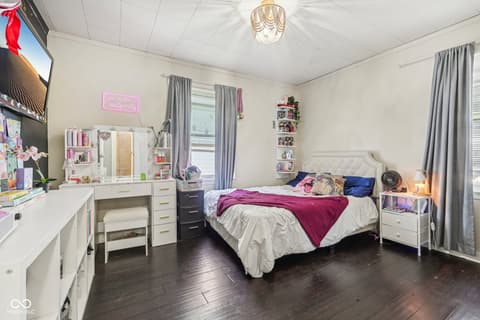 Bedroom at 1018 Albany Street, Indianapolis, IN