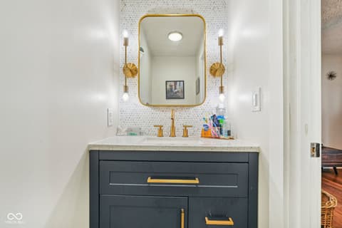 Bathroom at 1018 Albany Street, Indianapolis, IN