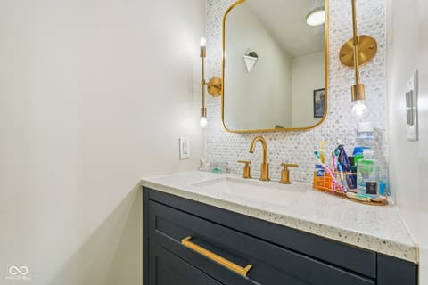 Bathroom at 1018 Albany Street, Indianapolis, IN