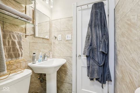 Bathroom at 1018 Albany Street, Indianapolis, IN