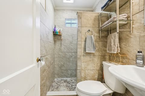 Bathroom at 1018 Albany Street, Indianapolis, IN