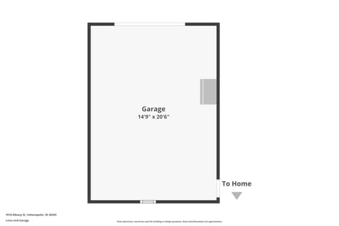 Floor Plan — 1018 Albany Street, Indianapolis, IN