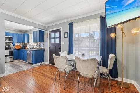 Dining room at 1018 Albany Street, Indianapolis, IN