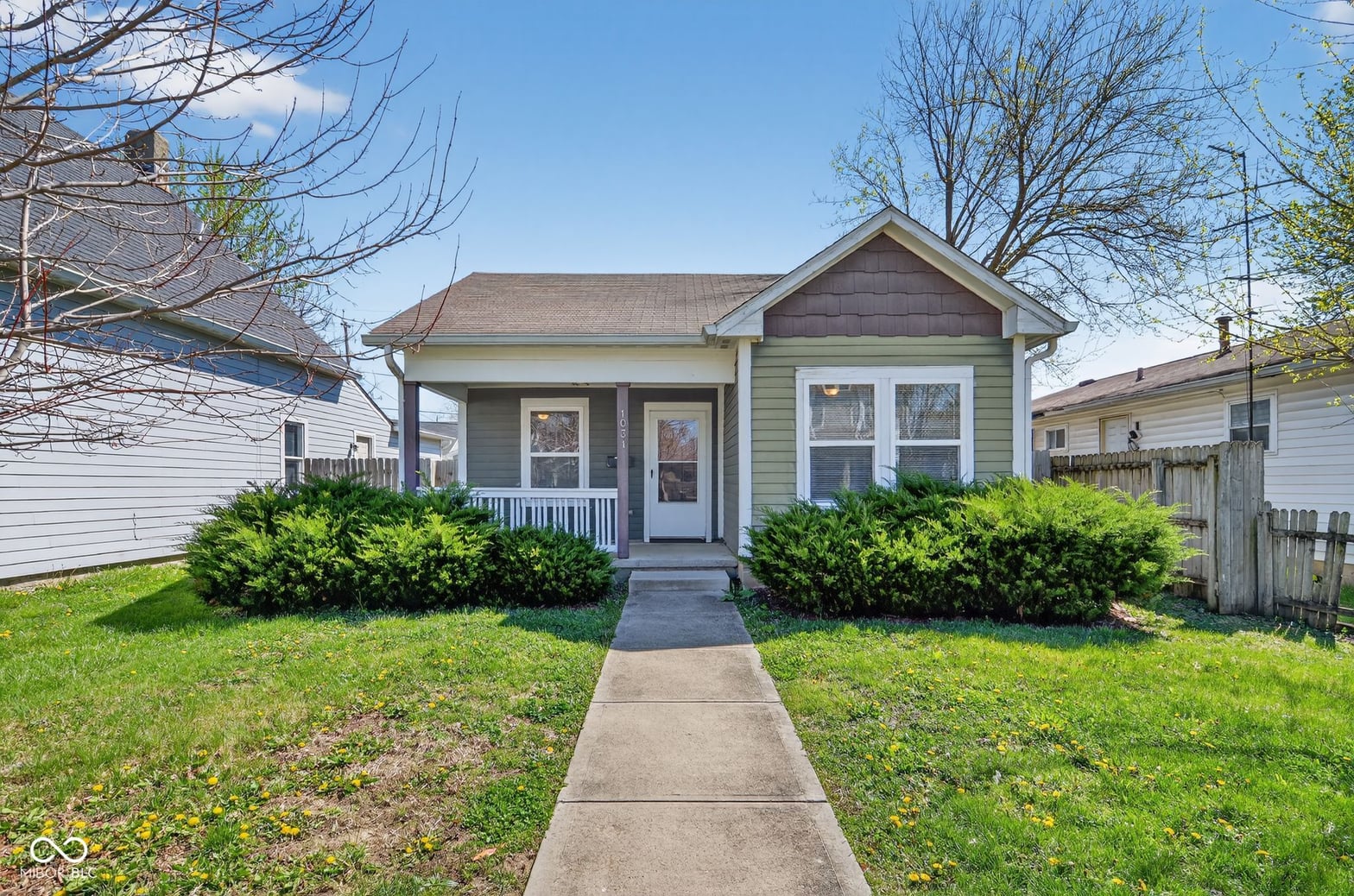 Front exterior at 1031 Saint Paul Street, Indianapolis, IN