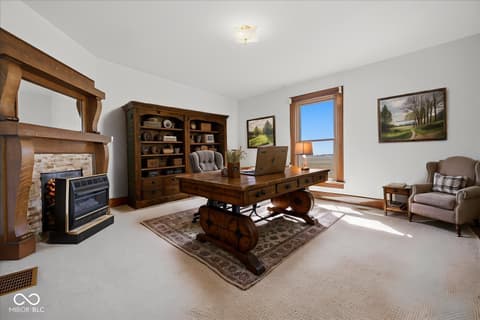 Home office at 3643 W 600 S, Shelbyville, IN