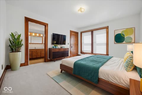 Bedroom at 3643 W 600 S, Shelbyville, IN