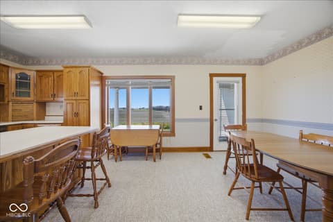 Dining room at 3643 W 600 S, Shelbyville, IN