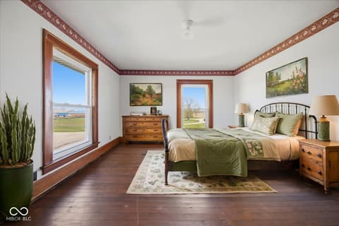 Bedroom at 3643 W 600 S, Shelbyville, IN