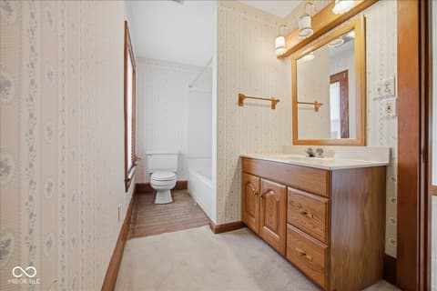 Bathroom at 3643 W 600 S, Shelbyville, IN