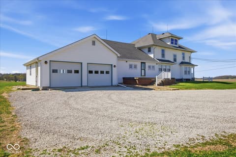 Front exterior at 3643 W 600 S, Shelbyville, IN