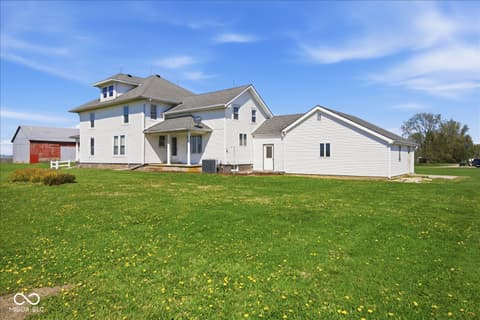 Backyard at 3643 W 600 S, Shelbyville, IN