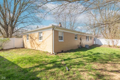 Yard at 8723 Lynbrook Drive, Indianapolis, IN