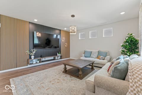 Living room at 2729 Penn Avenue, Plainfield, IN