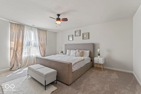 Bedroom at 2729 Penn Avenue, Plainfield, IN