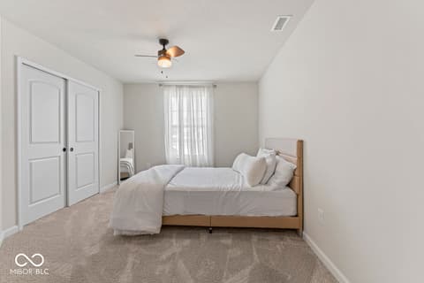 Bedroom at 2729 Penn Avenue, Plainfield, IN