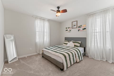 Bedroom at 2729 Penn Avenue, Plainfield, IN
